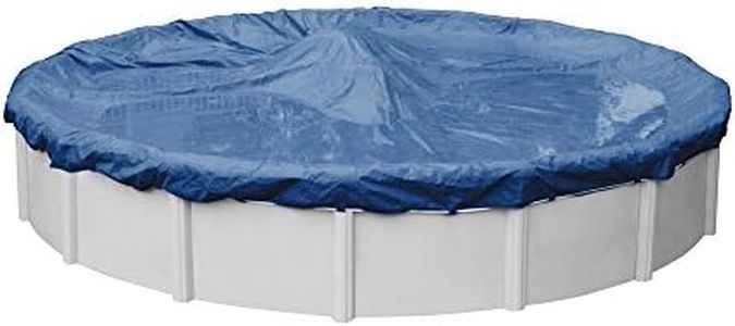 Pool Mate 4724-4-PM Commercial-Grade Rip-Shield Winter Round above-Ground Pool Cover, 24-ft, Dazzling Blue