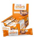 PhD Nutrition Smart Protein Bar Low Calorie, Nutritional Protein Bars/Protein Snacks, High Protein Low Sugar, Chocolate Peanut Butter Flavour, 20g of Protein, 64g Bar (12 Pack)