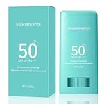 Suncream Factor 50 Sunscreen Stick - Hyaluronic Acid Spf 50 Face Moisturiser with Vitamin E - High Efficiency Sunscreen to UVA/UVB Protection - Waterproof & Non-Greasy - Moisturizing Before Makeup