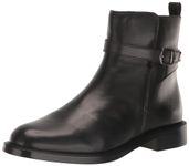 Sam Edelman Women's Nolynn Ankle Boot, Black Leather, 7