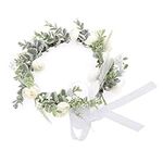 Beatifufu Bridal Wreath Tiara Weddi
