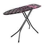 Minky Large Ironing Board with Scorch Resist Zone, HH40203107K, Black, Large Compact