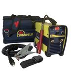 CANAWELD 200 Amp Dual Voltage Stick/TIG (Lift) Welder Made in Canada cellulosic electrodes IGBT Inverter Lightweight Generator Compatible CSA/QPS Approved (201 D-Cell)