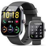 Smart Watch for Men Women, 1.91" HD Fitness Watch with Make/Answer Call, Activity Trackers, IP68 Waterproof Smartwatch with 110+ Sports, SpO2/Heart Rate/Sleep Monitor, Fitness Tracker for Android/iOS