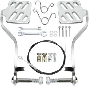 CILOYU Go Kart Pedals Kit with Brake Pedal Throttle Pedal for Yerf Dog Manco Kandi Carter Azusa Racing Go Kart Cart Parts and Accessorise Predator 212 196cc 6.5hp W/ 71" Go Kart Throttle Cable