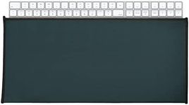 kwmobile Dust Cover Compatible with Universal Keyboard (L) - Computer Keyboard Protector Fabric Case - Dark Green