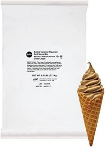 Frostline Salted Caramel Soft Serve Mix, Naturally & Artificially Flavored, 6 Pound Bag (Pack of 6)
