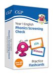 New Phonics Screening Check Flashcards - for the Year 1 test (CGP Year 1 Phonics)