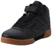 Fila Men's F-13 M fashion-sneakers, Black/Black/Gum, 10