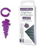 Monteverde Ink Cartridge (Standard Size), Purple Reign