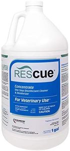 REScue One-Step Disinfectant Cleaner & Deodorizer, For Veterinary Use, Animal Shelters, Pet Foster Homes, Kennels, Litter Box, Concentrate, 1-Gallon