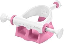 Summer Infant My Bath Seat for Sit-Up Baby Bathing, Backrest for Assisted Sitting, Easy Setup & Storage, Pink