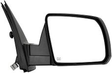 YITAMOTOR Right Passenger Side Towing Mirror Compatible with 2007-2013 Tundra Door Mirror,Power Adjustable Heated Manual Folding Puddle Light