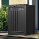 YITAHOME Resin Package Delivery Box