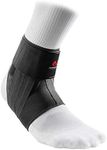 McDavid Phantom Lace-Free Ankle Brace, Lightweight Design, Advanced Strapping & Flex-Support Stirrup Stays For Cleats, Men and Women