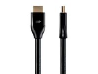 Monoprice 4K Certified Premium High Speed HDMI Cable - 4K60Hz, 18Gbps, HDR, 6ft, Black - 3 Pack