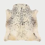 Classic Real Cowhide Rug for Home, Living Room, Western Decor etc. Natural Hair Leather Hide, Area Rugs, Carpet for Nursery.