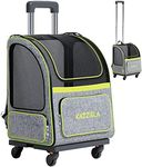 Katziela Wheeled Pet Carrier Backpa