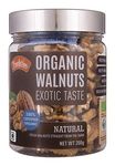 Truefarm Organic Walnuts | 100% Pure, Natural and Gluten Free Akhrot | Walnuts without Shell | Rich in Omega 3 Fatty Acids, Proteins, Fiber & Vitamins | NPOP Certified | Pack of 1 (200g)