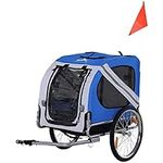 Aosom Dog Bike Trailer Pet Cart Bic