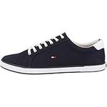 Tommy Hilfiger Men Vulcanised Trainers, Blue (Midnight), 43 EU