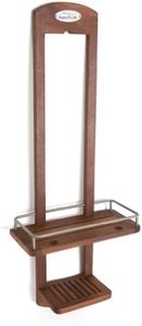 AquaTeak The Original Moa Small Teak Shower Caddy