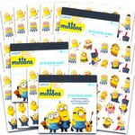 Despicable Me Minions Stickers Party Favor Pack - 360 Stickers, 18 Sticker Sheets, 3 Sticker Packs (Party Supplies)