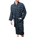 Plaid Bathrobe