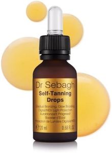 Dr Sebagh Self-Tanning Drops (0.68 fl oz) - Customizable Self Tanner Drops for Face - Streak-Free, Scent-Free Face Tan Drops - Natural Golden Glow Sunless Tanning Drops for Radiant Skin