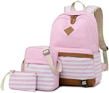 Gazigo Girls Backpack Elementary School, Bunny Backpack for girls Cute Kids Kindergarten Preschool Bookbag, Pink, One_Size, Classic