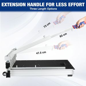 WORKPRO Laminate Floor Cutter – 340mm Manual Flooring Tool