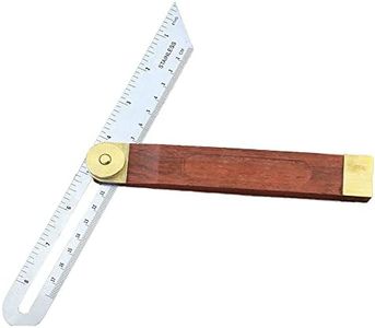 Adjustable Carpentry Square Bevel Gauge, T Bevel Angle Finder Craft Bevel Tool for Craftsman Carpenter Architect Engineer Woodworking