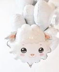 27" Sheep Face Balloon - Perfect for Birthday Parties and Baby Showers - Cute and Playful Decor