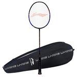 Li-Ning Super Series 2020 - (Strung) Badminton Racquets with Free Full Cover Graphite, Strung (Black/Gold) with Free Full Cover