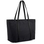 YALUXE Nylon Tote Bags for Women Minimalist Work Handbag Purse Shoulder Bag Large Capacity