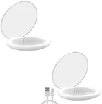 Milishow Compact Mirror with LED Light 10X