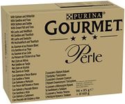 Gourmet Perle Seaside Duo in Gravy Wet Cat Food 96x85g