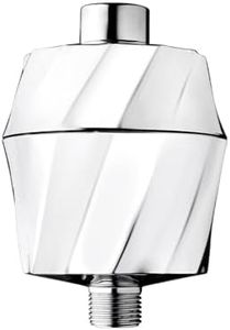 AQUABLISS HD Revitalizing Shower Filter - Latest High Output Filtration. 2x Vitamin C, Minerals for Luscious Hair, Skin & Nails - KDF/CS/VC for Less Harsh Chemicals, Chlorine, Sediment, Metals - SF400