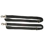 WeatherBeeta Replacement Elastic Leg Strap 1 Snap, Black, Pair