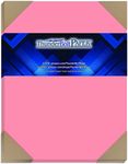 100 Bright Pink 65lb Cover|Card Paper - 8.5 X 11 Inches Standard Letter|Flyer Size - 65 lb/pound Light Weight Cardstock - Quality Printable Smooth Surface for Bright Colorful Results