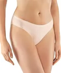 FALKE Women's Daily Comfort 2-Pack Bikini Cut Underwear, Skin-Friendly, Breathable, Egyptian Cotton, Ultra Soft, Beige (Vale 4016), XS, 2 Pieces