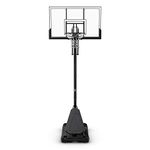 Spalding 52" Acrylic Hercules Portable Basketball System Black/White