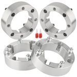 2 inch 4x156mm ATV Wheel Spacers with 12x1.5 Studs for Polaris 2014+ RZR XP 1000 | 2015+ RZR | 2013+ Ranger, Wheel Spacers 4/156 with 12x1.5 Studs & 131mm