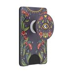 PopSockets Phone Wallet with Phone Grip & Expanding Kickstand, Phone Card Holder - Floral Bohemian