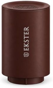 Ekster Portable Cordless Air Vacuum Pump - Rechargeable Mini Bag Sealer, USB-C Charging for 20+ Uses, Compression Lightweight Cordless Handheld Pump, Universal Nozzle for Vacuum Seal Clothing Bags
