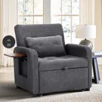 COLAMY Convertible Sleeper Chair-Fa