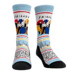 Friends TV Series Premium Socks, Friends - Group Lineup, Large