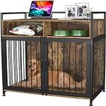 GDLF Dog Crate Furniture-Style Cage