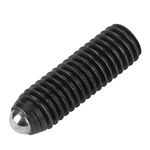 10pcs M8 Screw Thread Hex Socket Carbon Stainless Steel Ball Drive Spring Plungers Set Push Fit Ball Spring Smooth Plunger(M8*20)