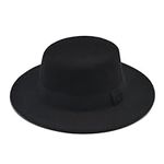 Willheoy Fedora Hats for Women Flat